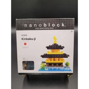 Nanoblock Kinkaku-ji Micro Building Blocks Level 2 370+ Pieces